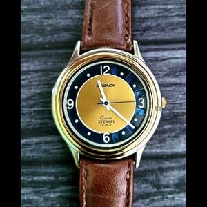 Rare Retro Men's French‎ Watch New Battery Ready To Wear NOS